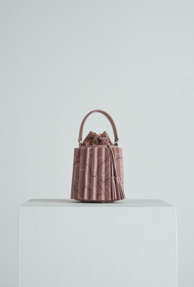 Blush Terrain bucket bag